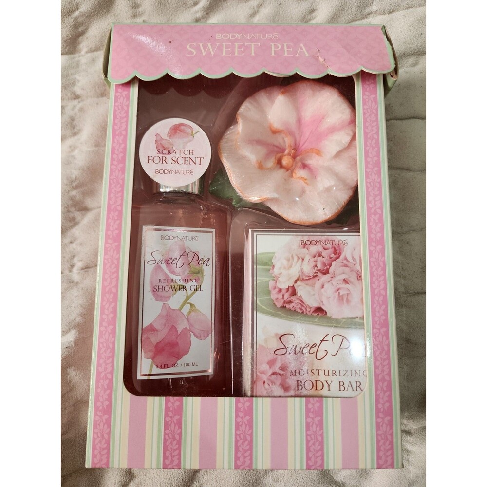 Body Nature Sweet Pea Bath Set